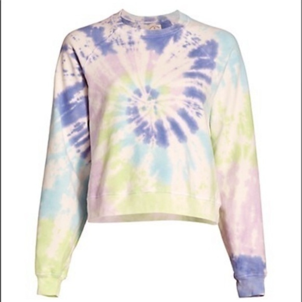 Electric & Rose Tie Dye Ronan Pullover - Picture 2 of 9